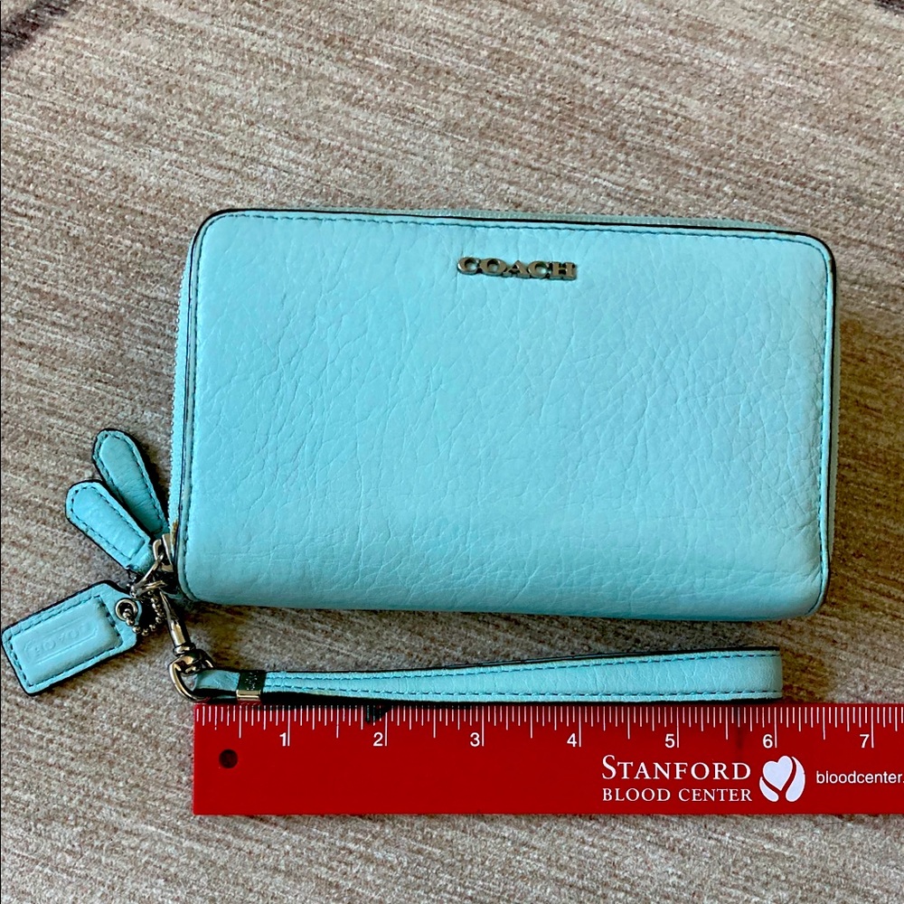 Coach phone wallet wristlet